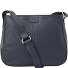  Hirsch Umhängetasche Leder 28 cm Variante blau