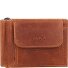  Geldbörse RFID Leder 11 cm mit Geldscheinklammer Variante braun