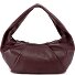  Greta Essential Schultertasche Leder 43 cm Variante aubergine