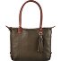  Lucia Schultertasche Leder 38 cm Variante olive