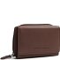  Zelan Geldbörse RFID Schutz Leder 12 cm Variante dark taupe