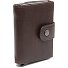  Lesina Geldbörse RFID Schutz Leder 7 cm Variante brown