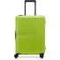  x United Colors of Benetton Color Block Hardside 4-Rollen Kabinentrolley 55 cm Variante lime