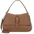  Flow Handtasche Leder 25 cm Variante brandy