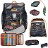  Alpha Safety Light Schulranzen-Set 5-teilig Variante Flames