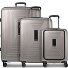  Essentials 14 4 Rollen Kofferset 3-teilig mit Dehnfalte Variante coffee grey metallic