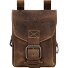  Vintage Gürteltasche Leder 14.5 cm Variante brown
