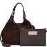  C-Easy Schultertasche Leder 21 cm Variante brunette-brunet