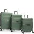  ReNew 4 Rollen Kofferset 3-teilig mit Dehnfalte Variante evergreen