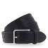 Gürtel Leder Variante schwarz | 85 cm