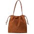  Dulse Schultertasche Leder 37 cm Variante cognac