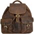  Vintage Daypack Leder 40 cm Variante braun