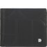  Up! Geldbörse RFID Schutz Leder 10.5 cm Variante black-pastel blue