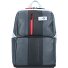  Urban Rucksack Leder 39 cm Laptopfach Variante grey black