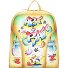  Art+Craft City Rucksack Leder 37 cm Variante handbemalt