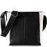  Hirsch Beatrix Umhängetasche Leder 22 cm Variante schwarz-weiss