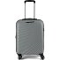  5808 4 Rollen Kabinentrolley 55 cm mit Dehnfalte Variante grau