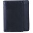  Geldbörse Leder 9 cm Variante black/blue