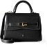  Farah Handtasche Leder 28 cm Variante black
