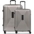  Essentials 14 4 Rollen Kofferset 2-teilig mit Dehnfalte Variante coffee grey metallic