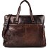  Newport Aktentasche Leder 39 cm Laptopfach Variante coffee