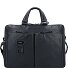  Harper Aktentasche Leder 40 cm Laptopfach Variante black