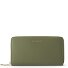  Bologna Leather XL Zip-Around Geldbörse Leder 19 cm Variante olive