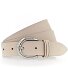  Gürtel Leder Variante hellbeige | 90 cm