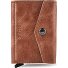  Enveloppe Geldbörse RFID Schutz Leder 10 cm Variante cognac