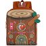  Maddy Treehouse Kinderrucksack 25 cm Variante leather brown