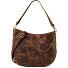  Vintage Schultertasche Leder 37 cm Variante braun