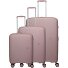  Tamaris x Travelite Voyaage 4 Rollen Kofferset 3-teilig mit Dehnfalte Variante blush