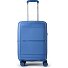  5899 4 Rollen Kabinentrolley S 55 cm mit Dehnfalte Variante dunkelblau
