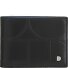  Up! Geldbörse RFID Schutz Leder 11 cm Variante black-pastel blue