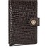  Miniwallet Geldbörse RFID Schutz Leder 6 cm Variante brown