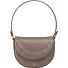  Schultertasche Leder 22 cm Variante taupe