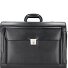  Pilotenkoffer Leder 49 cm Laptopfach Variante schwarz