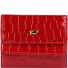  Verona Geldbörse Leder 10 cm Variante rot