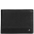  Due Geldbörse RFID Schutz Leder 12.5 cm Variante schwarz
