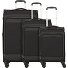  Travel Line 9504 4 Rollen Kofferset 3-teilig mit Dehnfalte Variante black