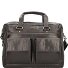  Aktentasche Leder 41 cm Laptopfach Variante black