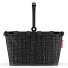  Carrybag Einkaufstasche 33 cm Variante bouclé black