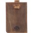  Vintage Visitenkartenetui RFID Leder 7 cm Variante braun