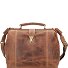  Vintage Handtasche Leder 32 cm Variante brown