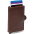  Baldwin Kreditkartenetui RFID Schutz Leder 6.5 cm Variante brown