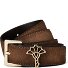  Gürtel Leder Variante m`brown | 95 cm