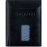  Secure Slim Geldbörse RFID Schutz Leder 8 cm Variante schwarz