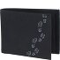  New Cryptan Geldbörse RFID Schutz 11 cm Variante schwarz-footsteps grey