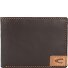  California Geldbörse Leder 12.5 cm Variante braun