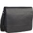  Hamburg Messenger Leder 38 cm Laptopfach Variante schwarz